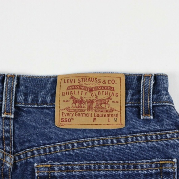 Vintage Levis 550 Relaxed Fit Tapered Leg Jeans 14 - Picture 7 of 8